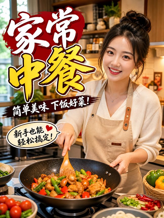 少妇美食视频-家常中餐视频教程